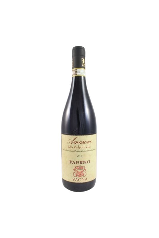 Vaona - Amarone Della Valpolicella Paverno 2016 Ml. 750 Divine Golosità Toscane Vaona - Amarone Della Valpolicella Paverno 2016 Ml. 750 Divine Golosità Toscane
