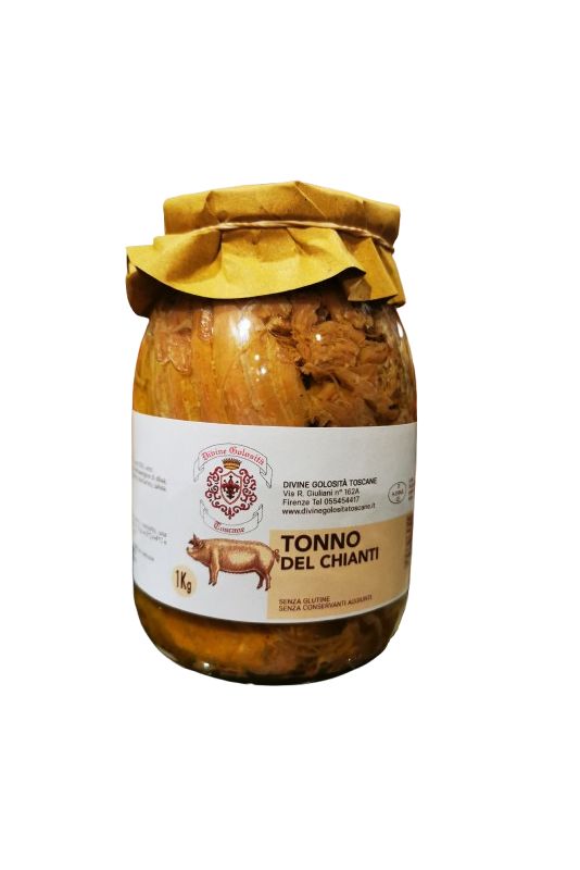 Divine Golosità Toscane Tonno Del Chianti Kg. 1 Divine Golosità Toscane