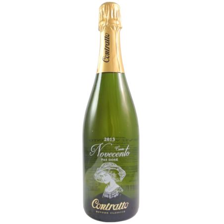 Contratto Spumante Metodo Classico Pas Dose Cuvée Novecento 2013 Ml. 750 Divine Golosità Toscane