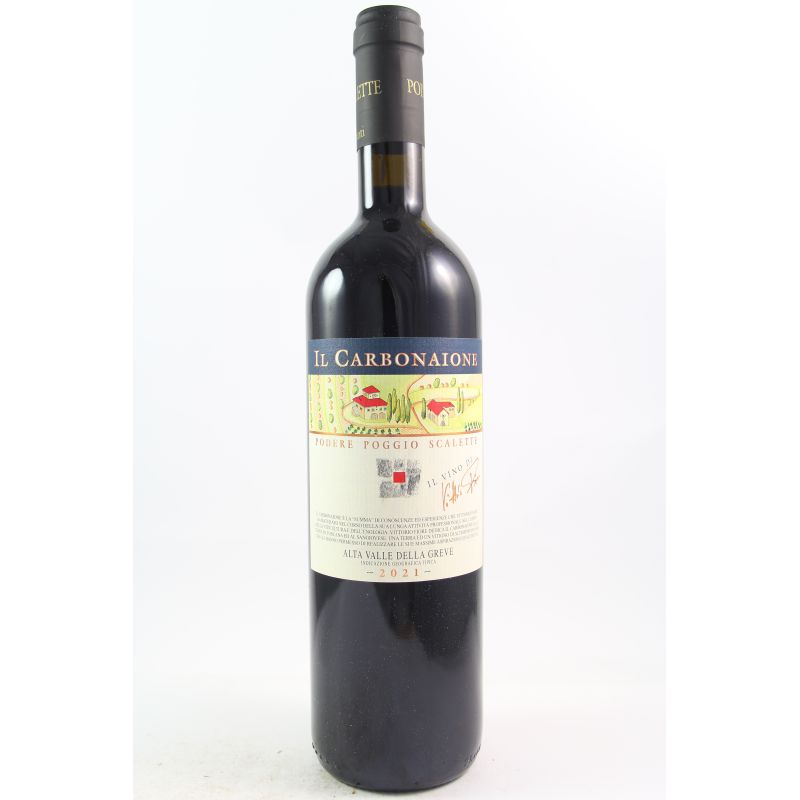 Podere Poggio Scalette Il Carbonaione Alta Valle Delle Greve 2021 Ml. 750 Divine Golosità Toscane