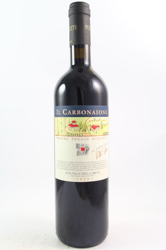Podere Poggio Scalette Il Carbonaione Alta Valle Delle Greve 2021 Ml. 750 Divine Golosità Toscane