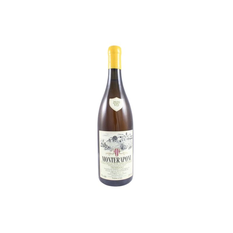 Monteraponi - Trebbiano VD 2020 Ml. 750 Divine Golosità Toscane