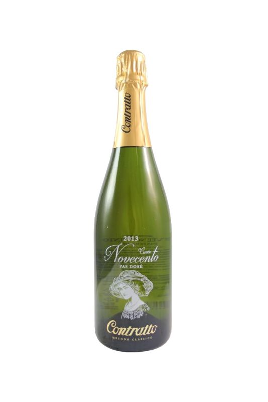 Contratto Spumante Metodo Classico Pas Dose Cuvée Novecento 2013 Ml. 750 Divine Golosità Toscane