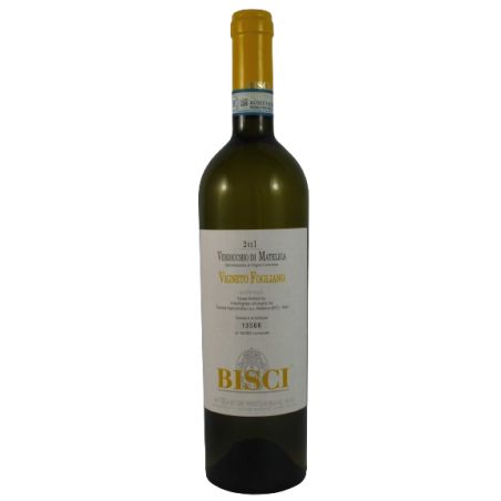 Bisci - Verdicchio Di Matelica Fogliano 2021 Ml. 750 Divine Golosità Toscane