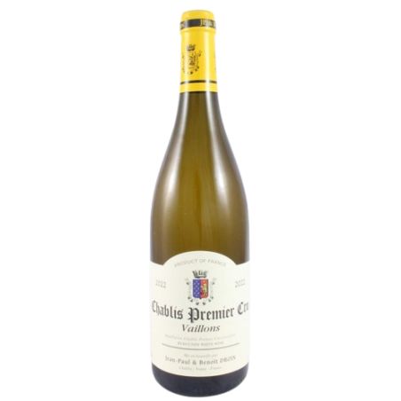Jean Paul & Benoit Droin - Chablis Premier Cru Vaillons 2022 Ml. 750 Divine Golosità Toscane