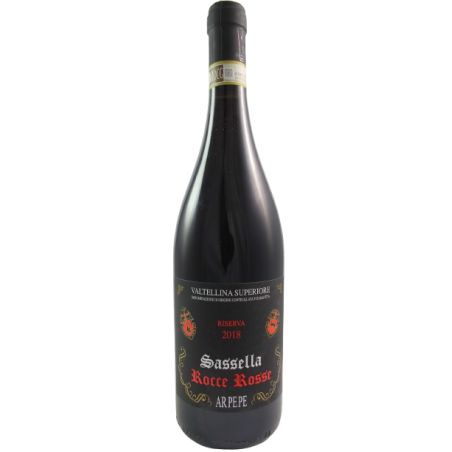 Arpepe Valtellina Superiore Sassella Riserva Rocce Rosse 2016 Ml. 750 Divine Golosità Toscane