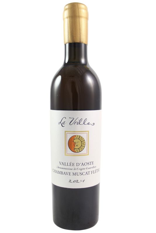 La Vrille Chambave Muscat Flétri 2021 Ml. 375 Divine Golosità Toscane