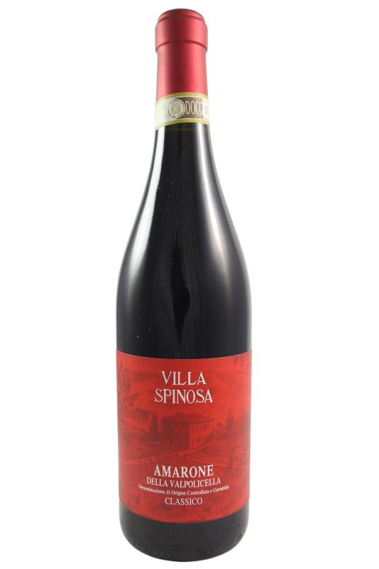 Villa Spinosa Amarone Della Valpolicella Classico 2021 Ml. 750 Divine Golosità Toscane Villa Spinosa Amarone Della Valpolicella Classico 2021 Ml. 750 Divine Golosità Toscane