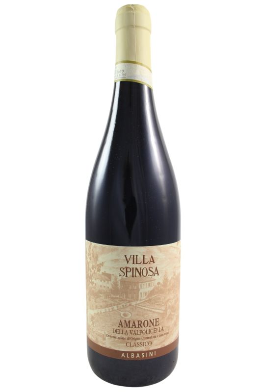 Spinosa Amarone Della Valpolicella Albasini 2017 Ml. 750 Divine Golosità Toscane Spinosa Amarone Della Valpolicella Albasini 2017 Ml. 750 Divine Golosità Toscane