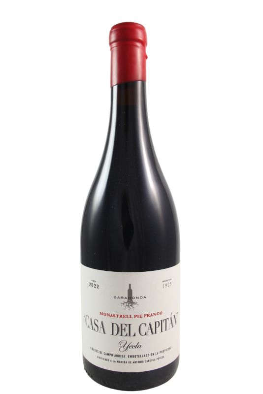 Bodegas Barahonda Monastrell Casa Del Capitan 2022 Ml. 750 Divine Golosità Toscane
