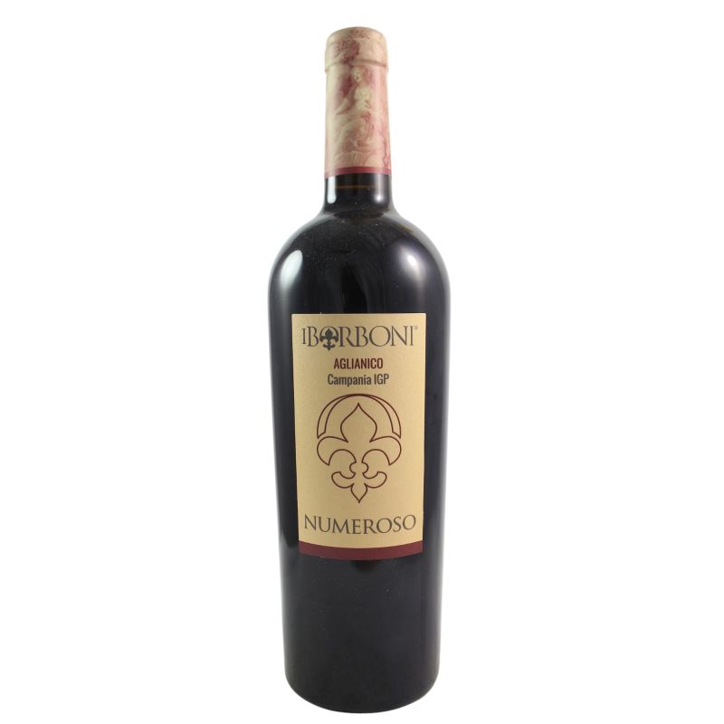 I Borboni Campania Aglianico Numerosi 2018 Ml. 750 Divine Golosità Toscane