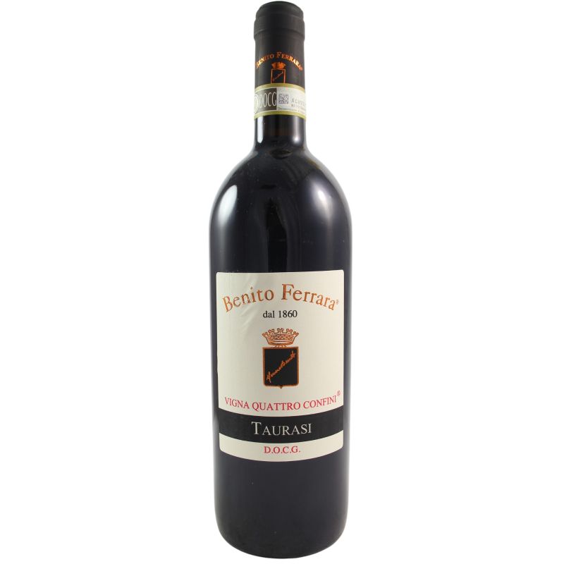 Benito Ferrara Taurasi Vigna Quattro Confini 2020 Ml. 750 Divine Golosità Toscane