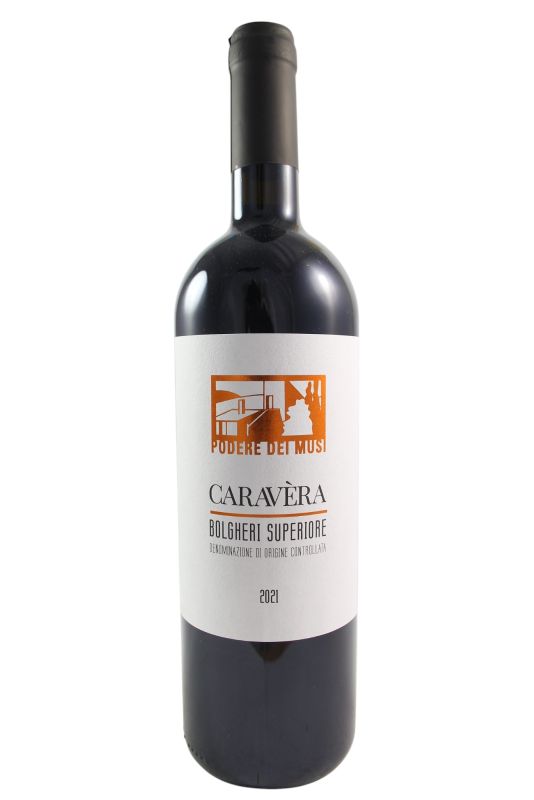Podere Dei Musi Bolgheri Superiore Caravera 2021 Ml. 750 Divine Golosità Toscane