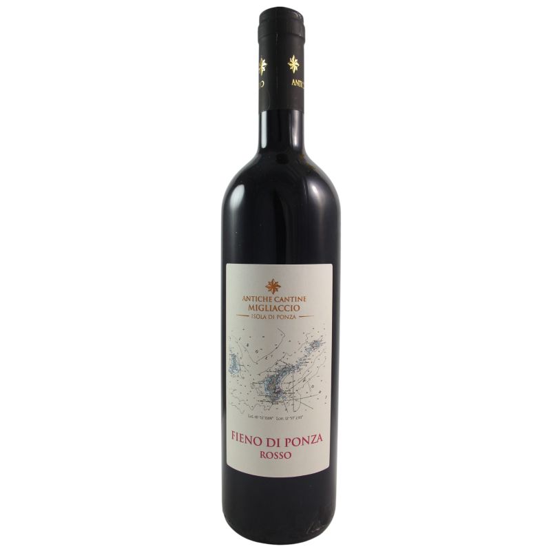 Antiche Cantine Migliaccio Rosso Fieno Di Ponza 2022 Ml. 750 Divine Golosità Toscane