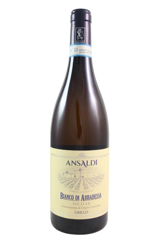 Ansaldi Grillo Bianco Di Abbadessa 2023 Ml. 750 Divine Golosità Toscane