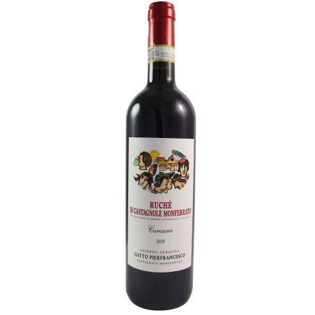 Gatto Pierfrancesco Ruché Caresane 2024 Ml. 750 Divine Golosità Toscane