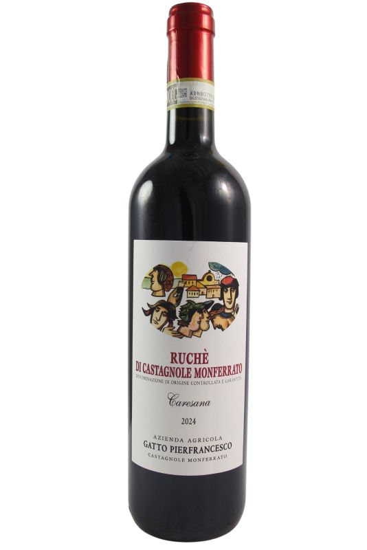 Gatto Pierfrancesco Ruché Caresane 2024 Ml. 750 Divine Golosità Toscane