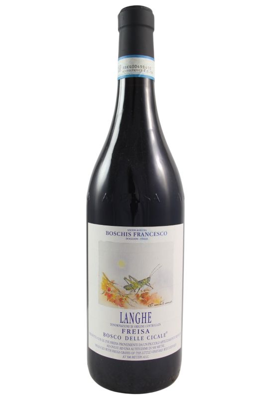 Boschis Francesco Freisa Bosco Delle Cicale 2023 Ml. 750 Divine Golosità Toscane