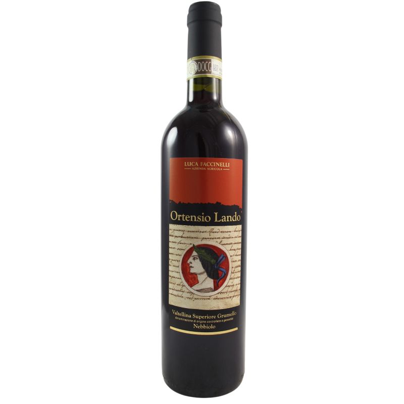 Faccinelli Luca Valtellina Superiore Grumello Ortensio Lando 2021 Ml. 750  Divine Golosità Toscane