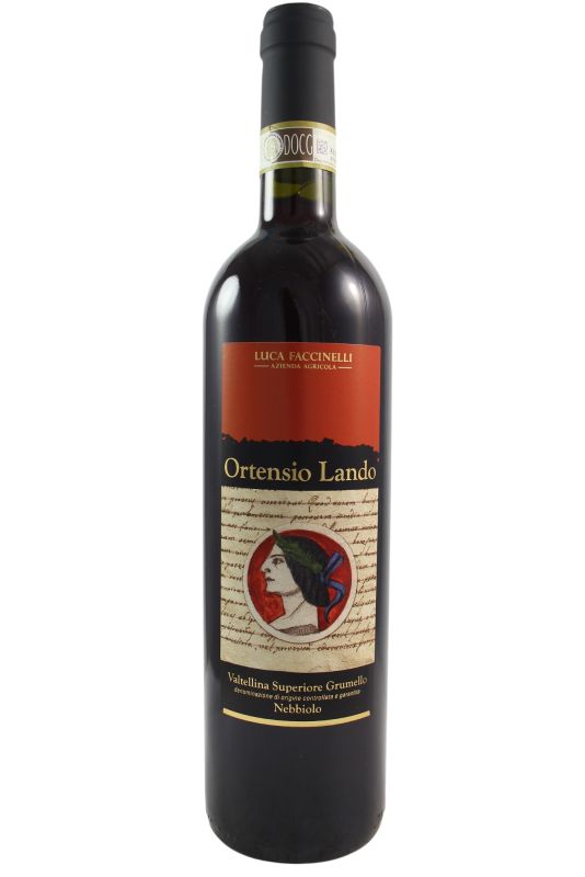 Faccinelli Luca Valtellina Superiore Grumello Ortensio Lando 2021 Ml. 750  Divine Golosità Toscane