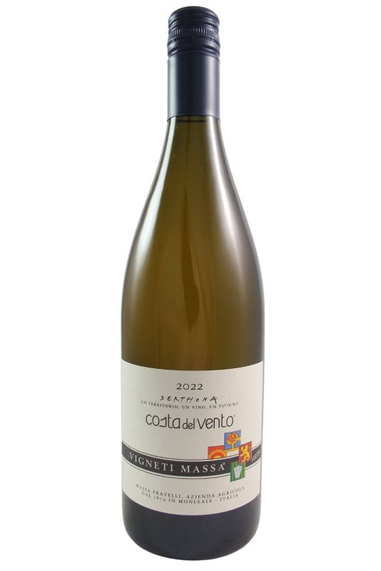 Vigneti Massa Timorasso Bianco Costa Del Vento 2022 Ml. 750 Divine Golosità Toscane