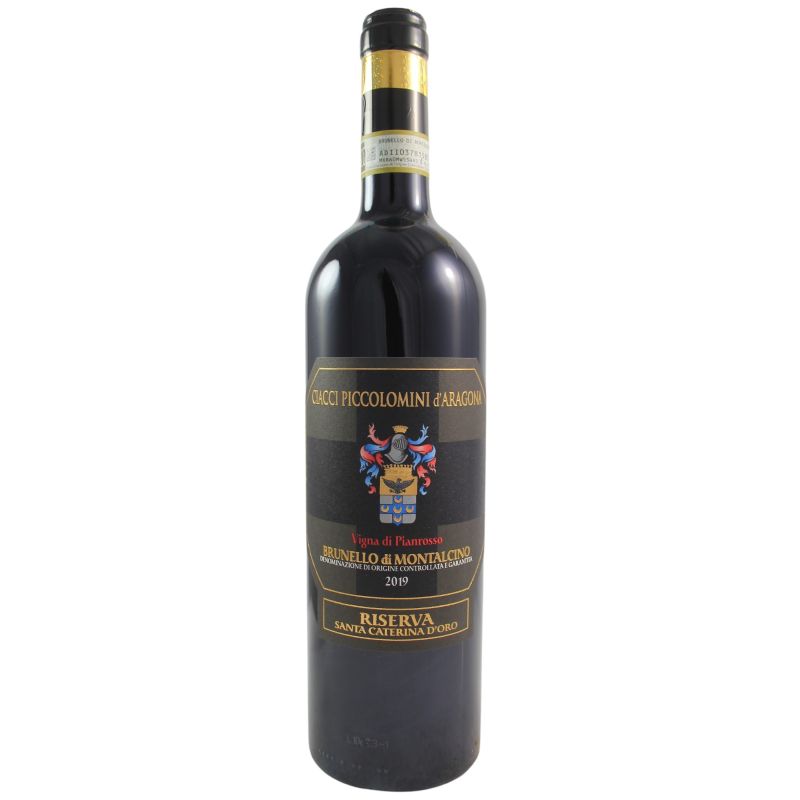 Ciacci Piccolomini Brunello Riserva Vigna Di Pianrosso Santa Caterina D'Oro 2019 Ml. 750 Divine Golosità Toscane