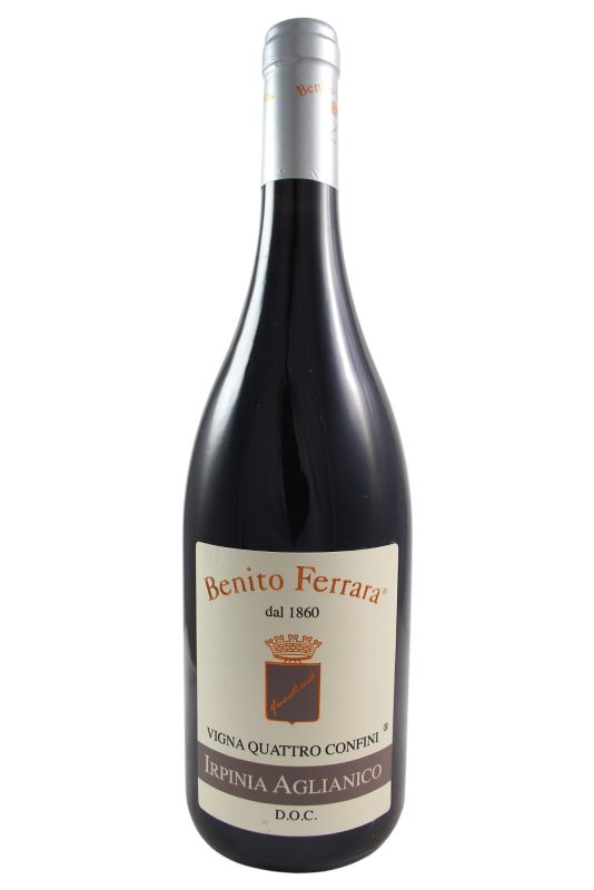 Benito Ferrara Irpinia Aglianico Vigna Quattro Confini 2019 Ml. 750 Divine Golosità Toscane Benito Ferrara Irpinia Aglianico Vigna Quattro Confini 2019 Ml. 750 Divine Golosità Toscane