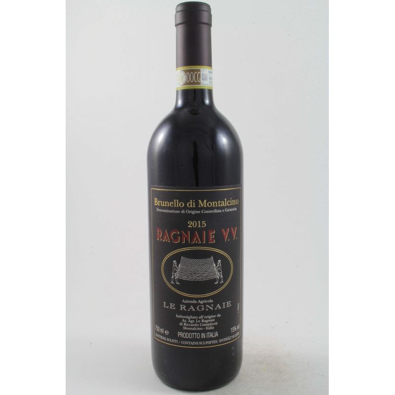 Le Ragnaie - Brunello Di Montalcino Vigna Vecchia 2015 Ml. 750 Divine Golosità Toscane