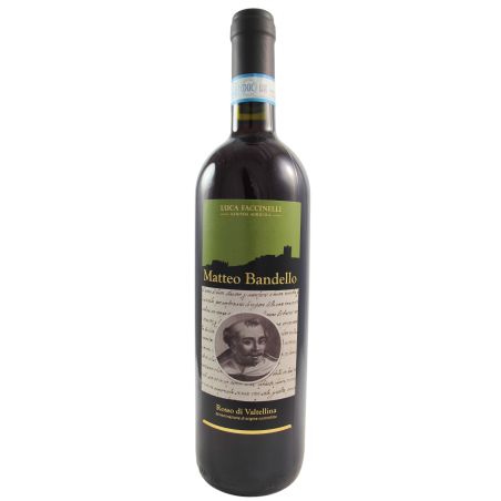 Faccinelli Luca Rosso Di Valtellina Matteo Bandello 2023 Ml. 750 Divine Golosità Toscane