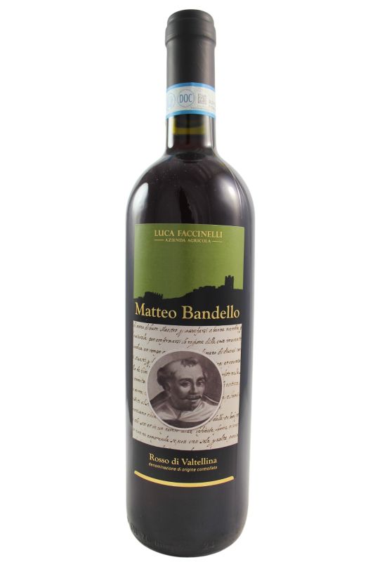 Faccinelli Luca Rosso Di Valtellina Matteo Bandello 2023 Ml. 750 Divine Golosità Toscane