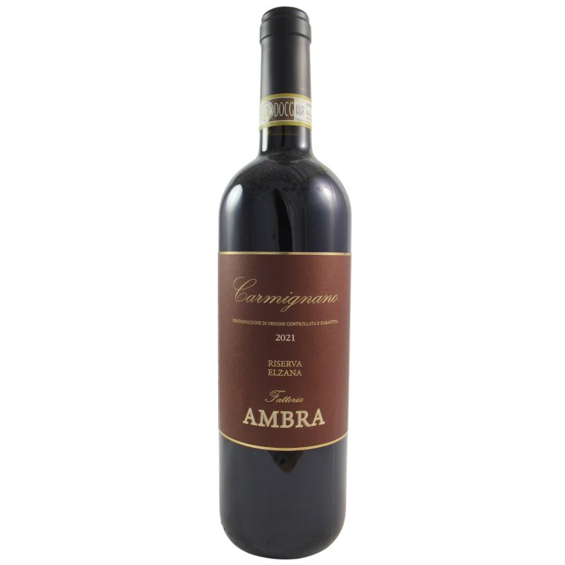 Fattoria Ambra Carmignano Riserva Elzana 2021 Ml. 750 Divine Golosità Toscane