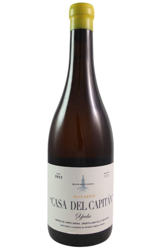 Bodegas Barahonda Casa Del Capitàn Macabeo 2022 Ml. 750 Divine Golosità Toscane
