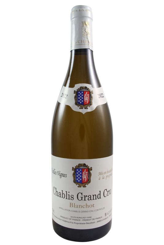 Guy Robin Chablis Gran Cru Blanchot 2022 Ml. 750 Divine Golosità Toscane
