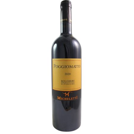 Micheletti Bolgheri Superiore Poggio Matto 2020 Ml. 750 Divine Golosità Toscane