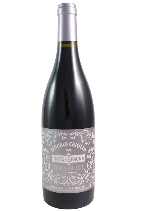 Antonio Camillo Grenache Tinto Di Spagna 2022 Ml. 750 Divine Golosità Toscane