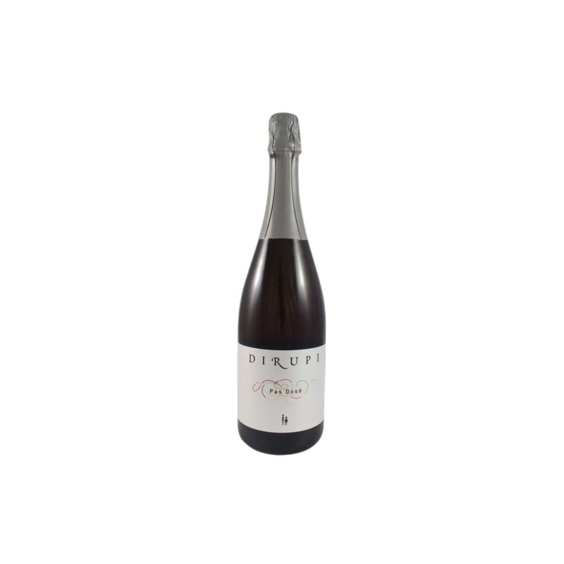 Dirupi - Vino Spumante Di Qualità Metodo Classico Dosage Zero Rosè 2019 Ml. 750 Divine Golosità Toscane