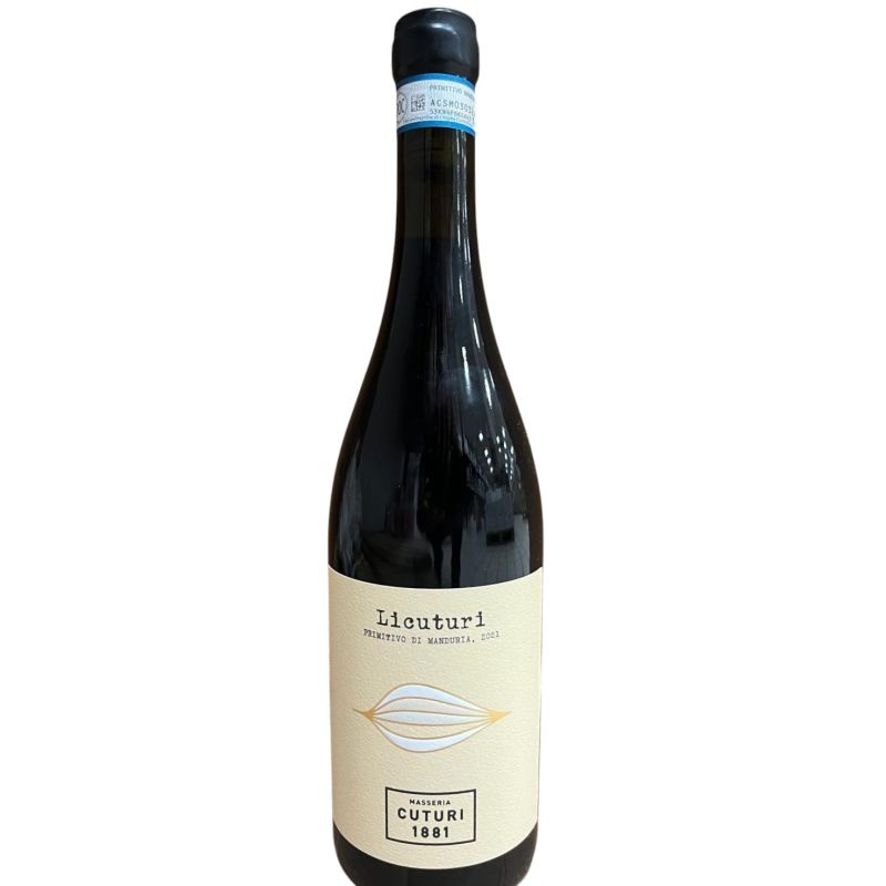 Masseria Cuturi 1881 Primitivo Di Manduria Licuturi Diavoli 2021 Ml. 750 Divine Golosità Toscane