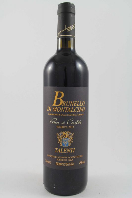 Talenti - Brunello Di Montalcino Riserva Pian Di Conte 2012 Ml. 750 Divine Golosità Toscane Talenti - Brunello Di Montalcino Riserva Pian Di Conte 2012 Ml. 750 Divine Golosità Toscane