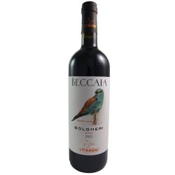 I Tirreni Bolgheri Rosso Beccaia 2023 Ml. 750 Divine Golosità Toscane