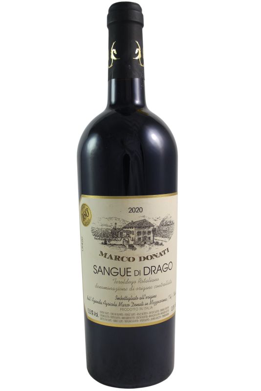 Marco Donati Teroldego Rotaliano Riserva Sangue Di Drago 2020 Ml. 750 Divine Golosità Toscane