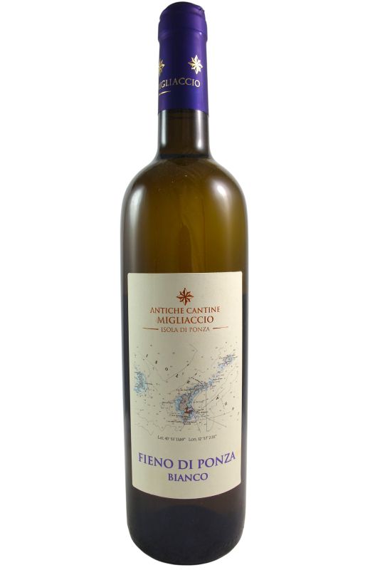 Antiche Cantine Migliaccio Bianco Fieno Di Ponza 2024 Ml. 750 Divine Golosità Toscane