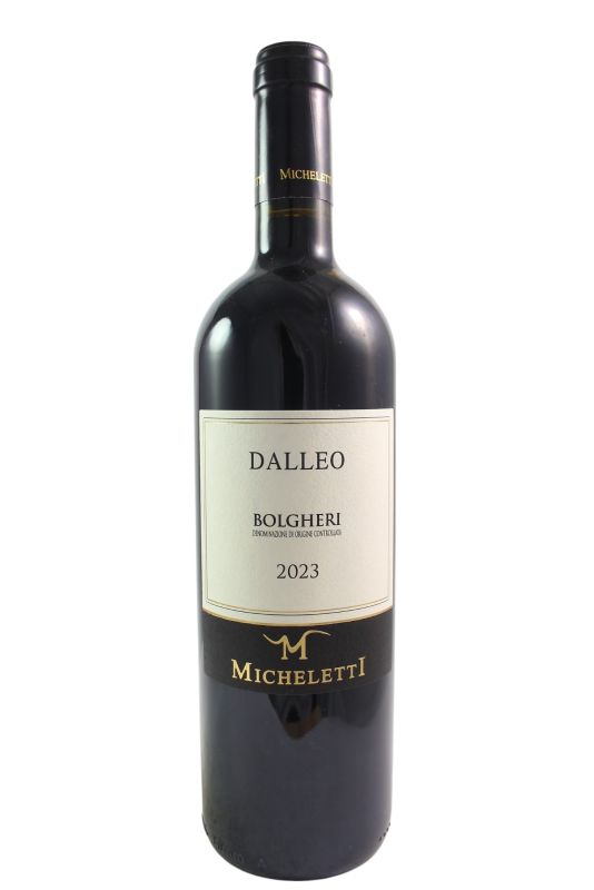 Micheletti Bolgheri Dalleo 2023 Ml. 750 Divine Golosità Toscane