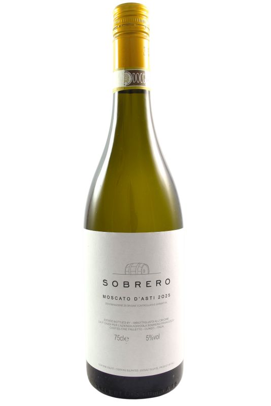 Sobrero Moscato D'Asti 2025 Ml. 750 Divine Golosità Toscane
