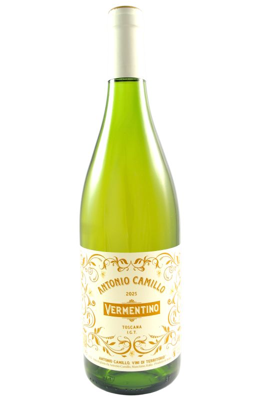 Antonio Camillo Vermentino Marittimo 2025 Ml. 750 Divine Golosità Toscane