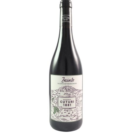 Masseria Cuturi 1881 Negroamaro Zacinto 2024 Ml. 750 Divine Golosità Toscane