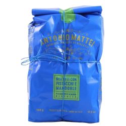 Mattei Biscotti Con Pistacchio E Mandorle Gr. 500 Divine Golosità Toscane