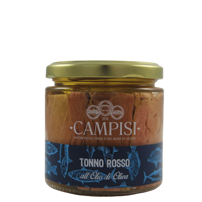 Campisi Tonno Rosso In Olio D'Oliva Gr. 220 Divine Golosità Toscane