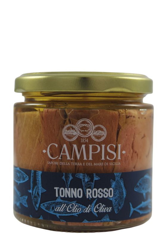 Campisi Tonno Rosso In Olio D'Oliva Gr. 220 Divine Golosità Toscane