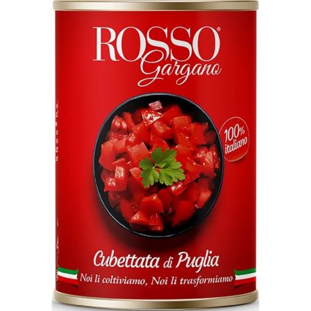 Rosso Gargano Cubettata Di Puglia Gr. 400 Divine Golosità Toscane