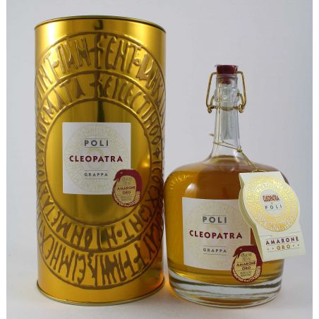 Poli - Grappa Cleopatra Amarone Oro Ml. 700 Divine Golosità Toscane